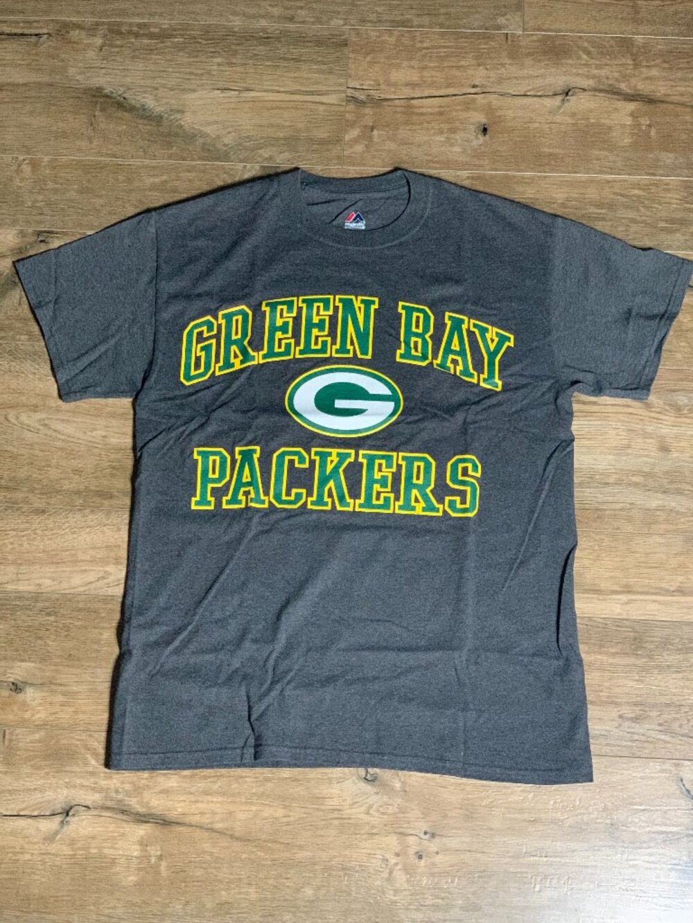 Green Bay Packers T Shirt Mens Medium NFL Football Majestic